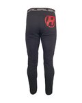 HAVEN Cycling long trousers withot bib - NALISHA SLIMFIT - black/red