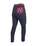 HAVEN Cycling long trousers withot bib - NALISHA SLIMFIT - black/pink