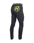 HAVEN Cycling long trousers withot bib - NALISHA SLIMFIT - black/green