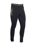 HAVEN Cycling long trousers withot bib - NALISHA SLIMFIT - black/green