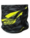 HAVEN Cycling neckwarmer - TEAM ICY - black/green