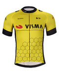 BONAVELO Cycling short sleeve jersey and shorts - JUMBO-VISMA 2025 - yellow/black