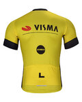 BONAVELO Cycling short sleeve jersey and shorts - JUMBO-VISMA 2025 - yellow/black