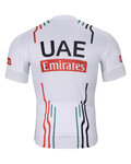BONAVELO Cycling short sleeve jersey and shorts - UAE 2024 - black/white