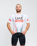 BONAVELO Cycling short sleeve jersey - UAE 2024 - white/red