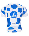 BONAVELO Cycling short sleeve jersey and shorts - LA VUELTA - white/black/blue