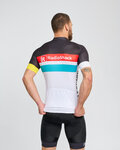 BONAVELO Cycling short sleeve jersey - RADIOSHACK – NISSAN - blue/white