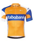 BONAVELO Cycling short sleeve jersey - RABOBANK - orange/blue