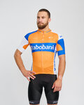 BONAVELO Cycling short sleeve jersey - RABOBANK - orange/blue