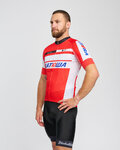 BONAVELO Cycling short sleeve jersey - KATUSHA - red/white