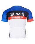 BONAVELO Cycling short sleeve jersey - GARMIN SHARP - blue/black