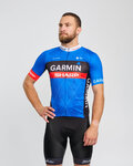 BONAVELO Cycling short sleeve jersey - GARMIN SHARP - blue/black