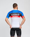 BONAVELO Cycling short sleeve jersey - GARMIN SHARP - blue/black