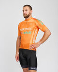 BONAVELO Cycling short sleeve jersey - EUSKALTEL-EUSKADI - orange