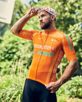 BONAVELO Cycling short sleeve jersey - EUSKALTEL-EUSKADI - orange