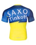 BONAVELO Cycling short sleeve jersey - SAXO BANK TINKOFF - blue/yellow