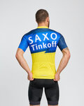 BONAVELO Cycling short sleeve jersey - SAXO BANK TINKOFF - blue/yellow