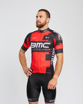 BONAVELO Cycling short sleeve jersey - BMC - red/black