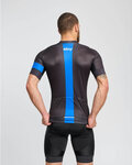 BONAVELO Cycling short sleeve jersey - SKY - black
