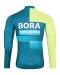 BONAVELO Cycling winter long sleeve jersey - BORA 2024 WINTER - green