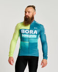BONAVELO Cycling winter long sleeve jersey - BORA 2024 WINTER - green
