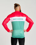 BONAVELO Cycling winter long sleeve jersey - HUNGARY WINTER - red/green