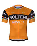 BONAVELO Cycling short sleeve jersey - MOLTENI ARCORE - orange