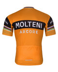 BONAVELO Cycling short sleeve jersey - MOLTENI ARCORE - orange