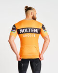 BONAVELO Cycling short sleeve jersey - MOLTENI ARCORE - orange