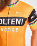 BONAVELO Cycling short sleeve jersey - MOLTENI ARCORE - orange