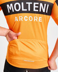 BONAVELO Cycling short sleeve jersey - MOLTENI ARCORE - orange