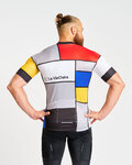 BONAVELO Cycling short sleeve jersey - 1985 LA VIE CLAIRE RADAR - multicolour