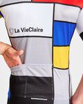BONAVELO Cycling short sleeve jersey - 1985 LA VIE CLAIRE RADAR - multicolour