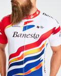 BONAVELO Cycling short sleeve jersey - 1996 BANESTO - blue/white/red