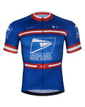 BONAVELO Cycling short sleeve jersey - US POSTAL - blue