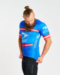 BONAVELO Cycling short sleeve jersey - US POSTAL - blue