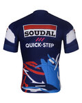 BONAVELO Cycling short sleeve jersey - SOUDAL-QUICKSTEP 2025 - blue/white