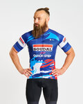 BONAVELO Cycling short sleeve jersey - SOUDAL-QUICKSTEP 2025 - blue/white