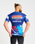 BONAVELO Cycling short sleeve jersey - SOUDAL-QUICKSTEP 2025 - blue/white