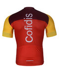 BONAVELO Cycling short sleeve jersey - COFIDIS 2026 - red/yellow