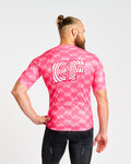 BONAVELO Cycling short sleeve jersey - EDUCATION FIRST 2025 - pink