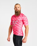 BONAVELO Cycling short sleeve jersey - EDUCATION FIRST 2025 - pink