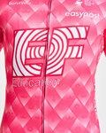 BONAVELO Cycling short sleeve jersey - EDUCATION FIRST 2025 - pink