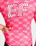 BONAVELO Cycling short sleeve jersey - EDUCATION FIRST 2025 - pink