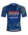 BONAVELO Cycling short sleeve jersey - SOUDAL-QUICKSTEP 2026 - blue/green