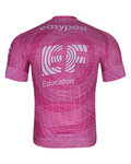 BONAVELO Cycling short sleeve jersey - EDUCATION FIRST 2026 - pink