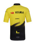 BONAVELO Cycling short sleeve jersey - VISMA 2026 KIDS - yellow/black