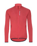 HOLOKOLO Cycling rain jacket - NEON - red