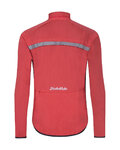 HOLOKOLO Cycling rain jacket - NEON - red