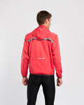 HOLOKOLO Cycling rain jacket - NEON - red